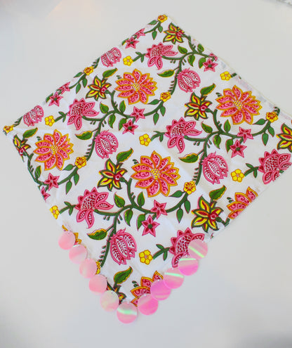 Face East Printed Scarf