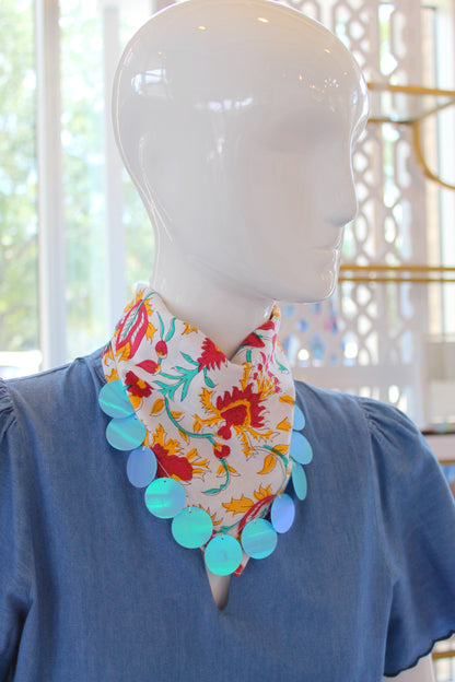 Face East Printed Scarf