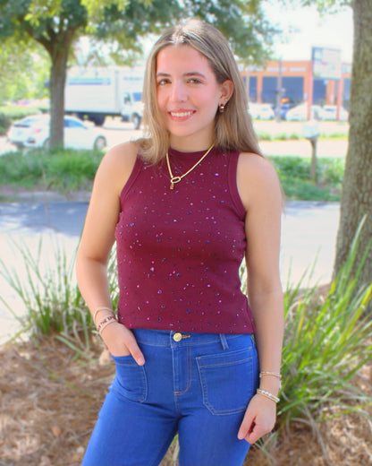 Maroon Tank