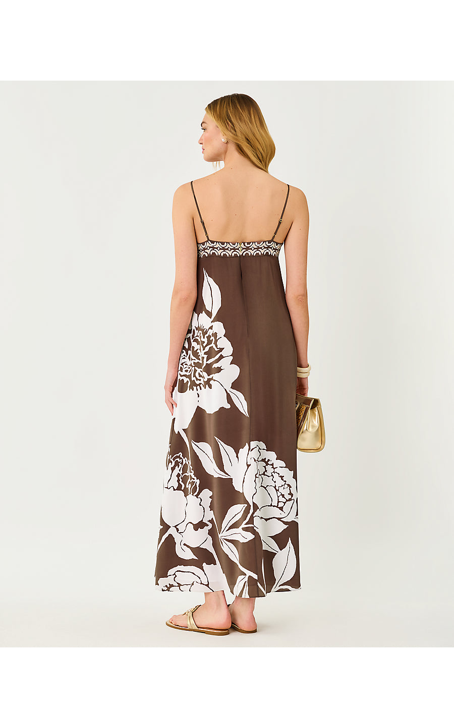 JESSLYN SILK MAXI SLIP DR