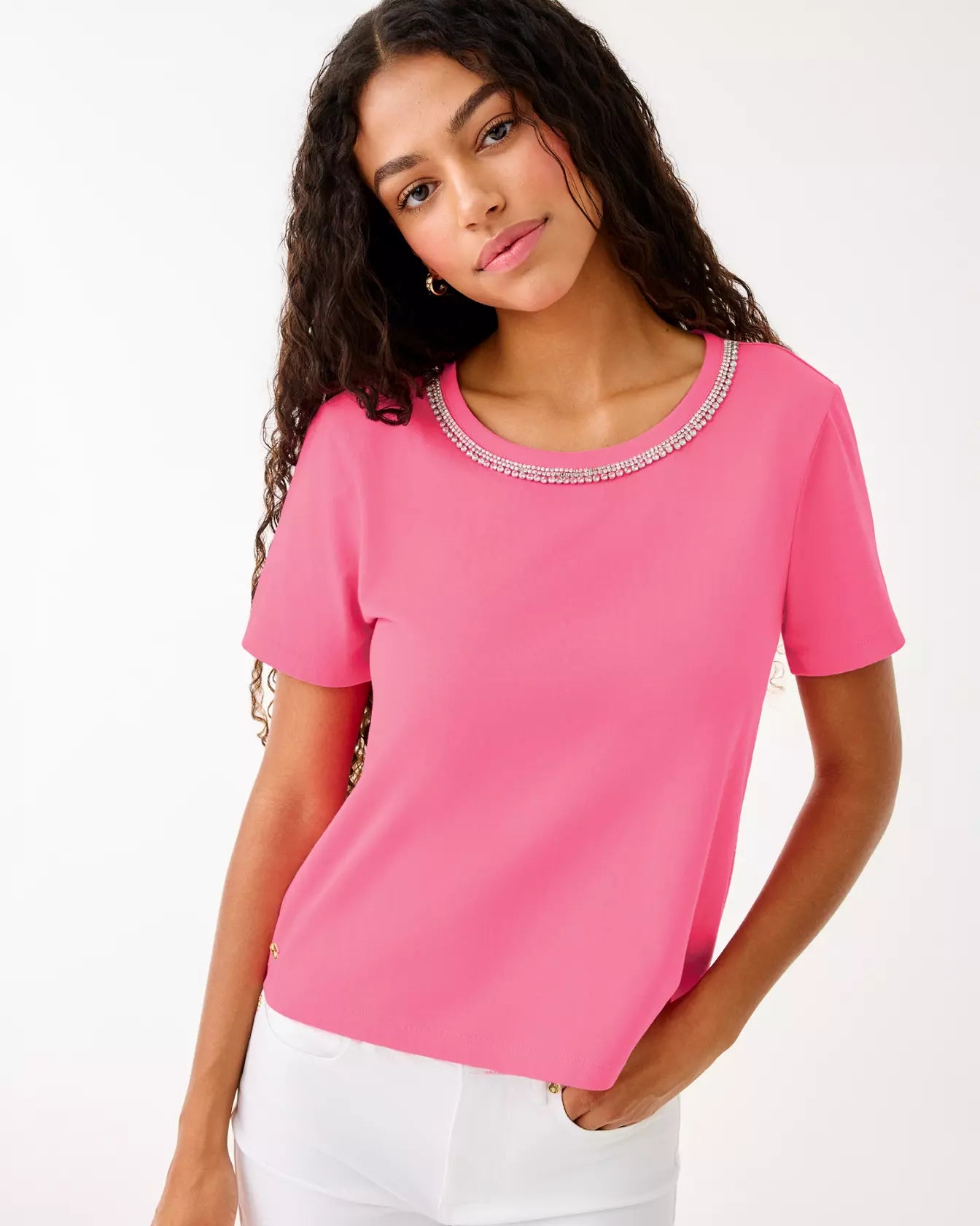 CLAIRMONT RHINESTONE KNIT