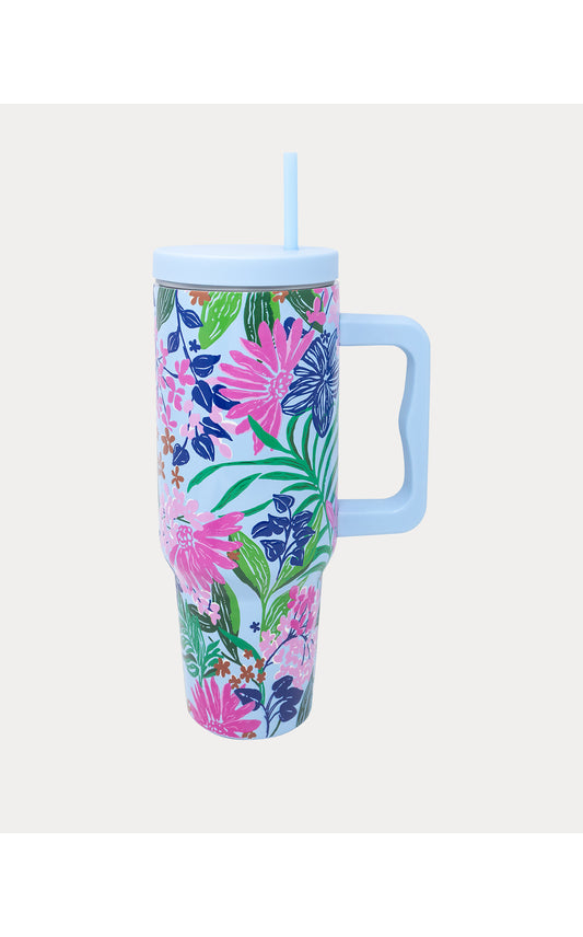 Stainless Steel 40 oz. Tumbler, Endless Summer