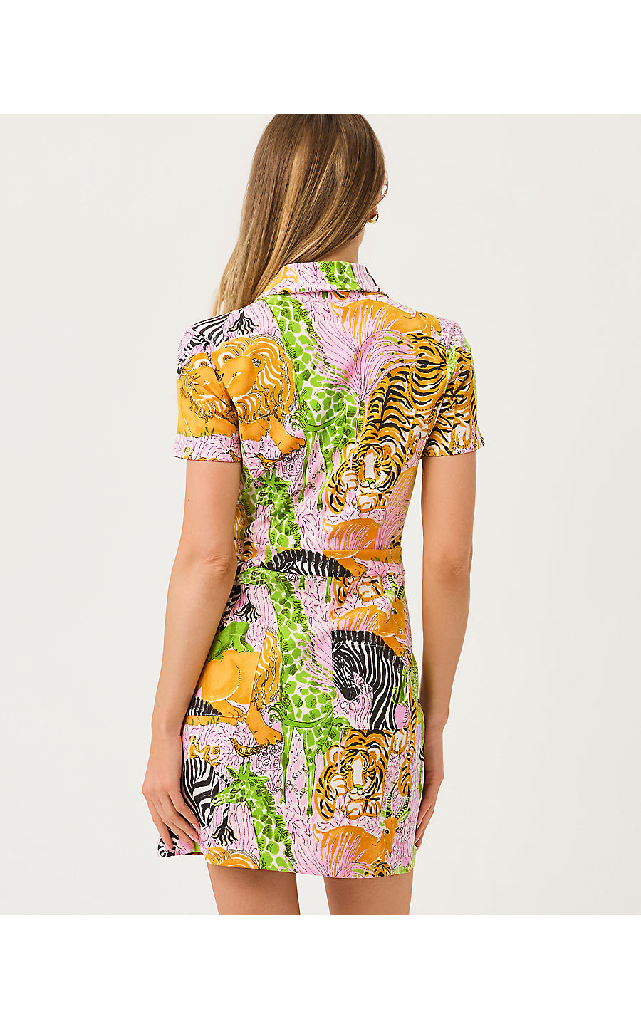 KATHY SHORT SLEEVE TIE DR
