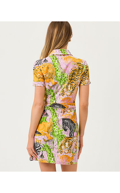 KATHY SHORT SLEEVE TIE DR