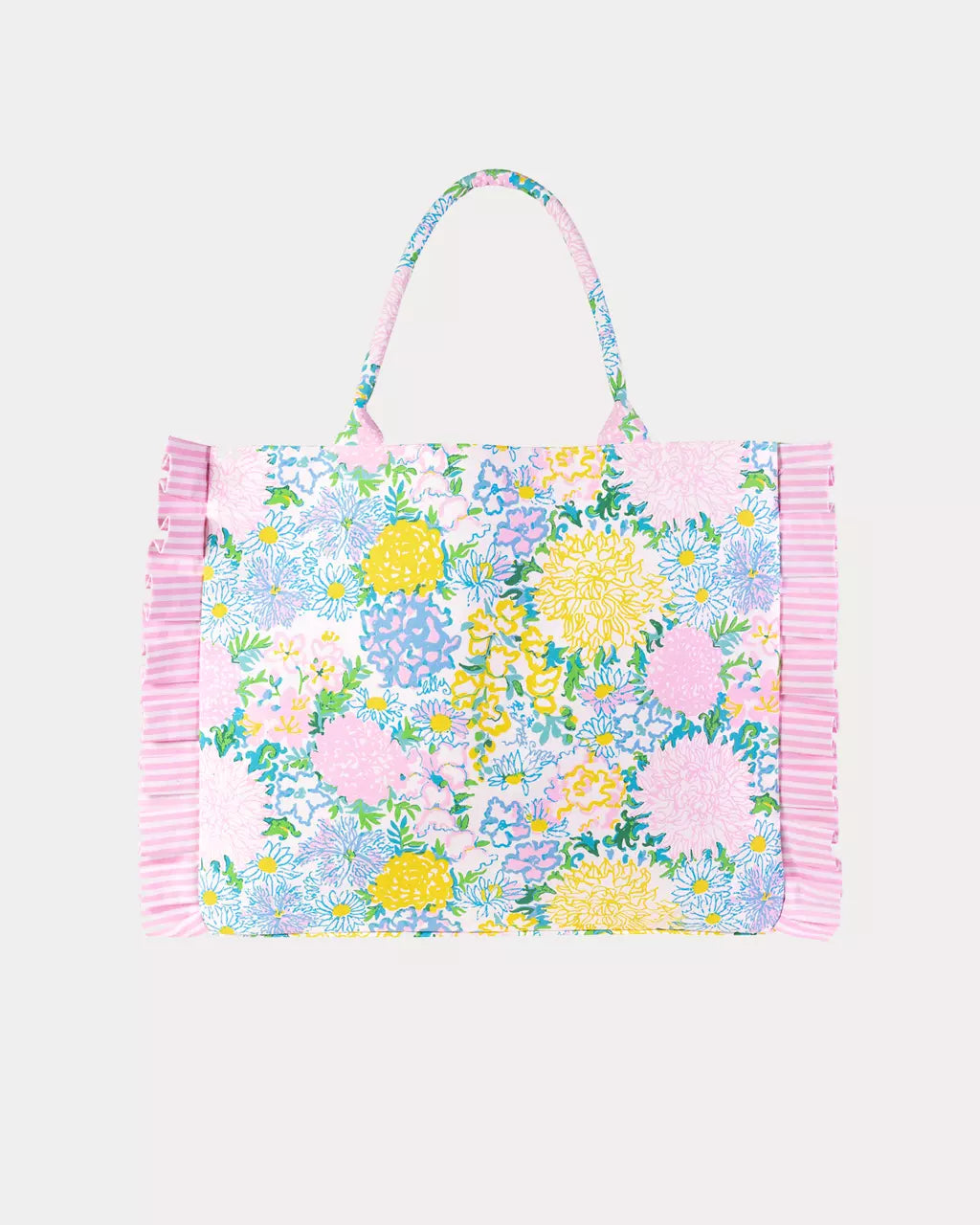 Ruffle Tote, Lilly Garden Home