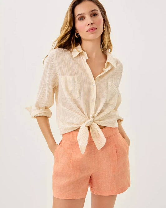 CAPTINA LINEN SHORT