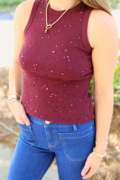 Maroon Tank