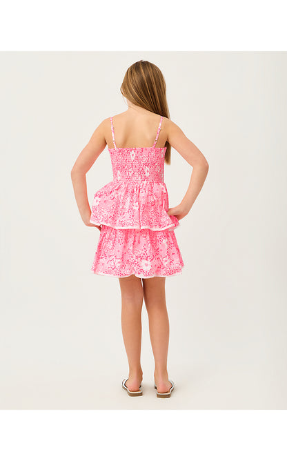 AMBIE RUFFLE DRESS