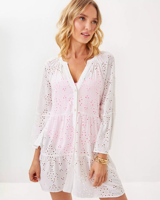 BRAILEY EYELET COVERUP