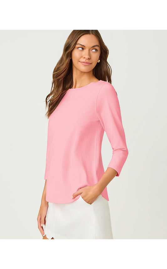 KEY WEST 3/4 SLEEVE TOP