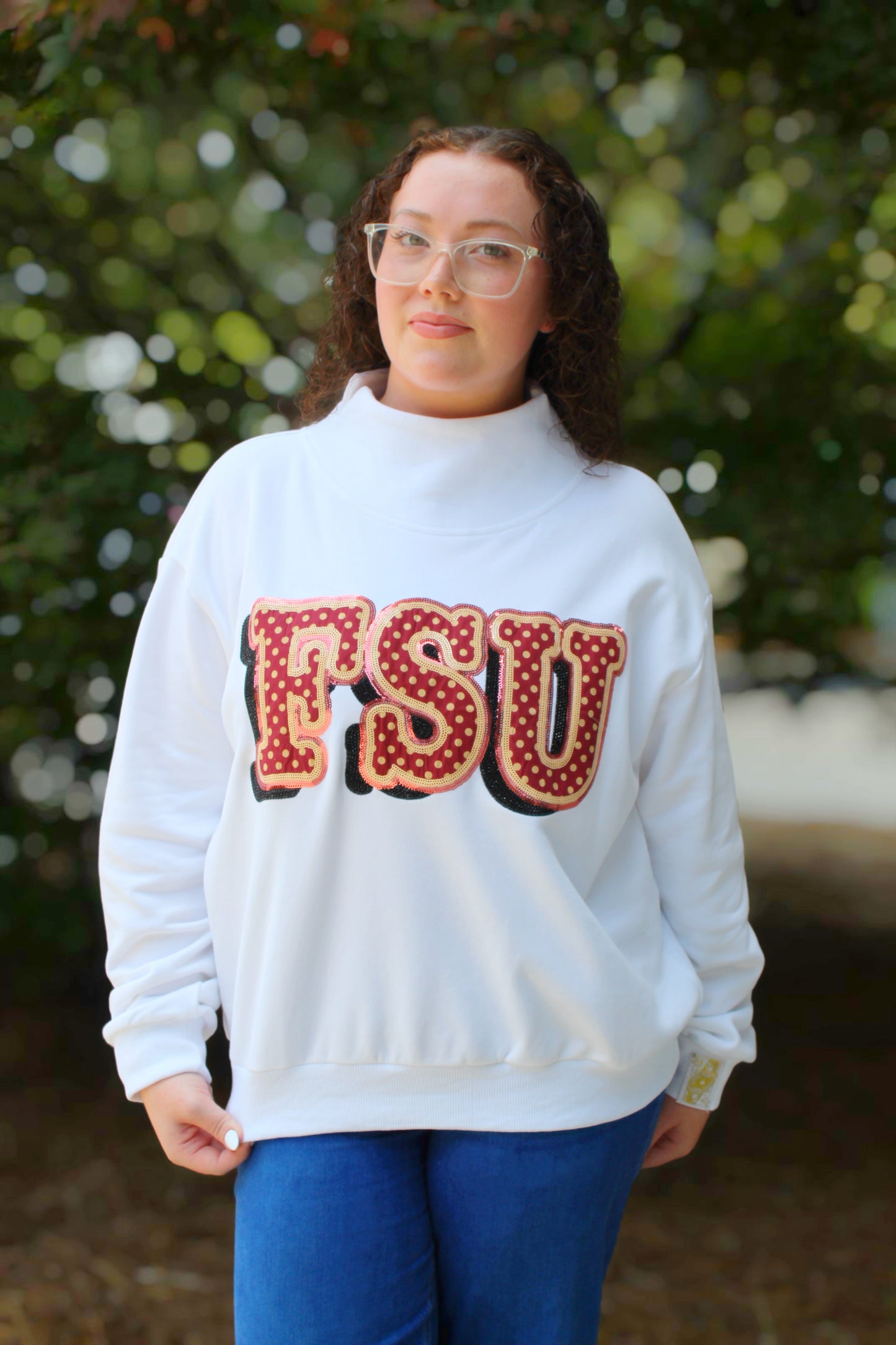 FSU Mock Neck Sweatshirt