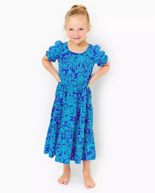 GIRLS DEAN MIDI DRESS