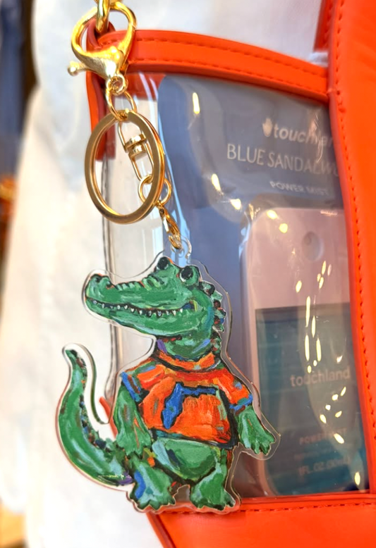 "Gator" Bag Charm