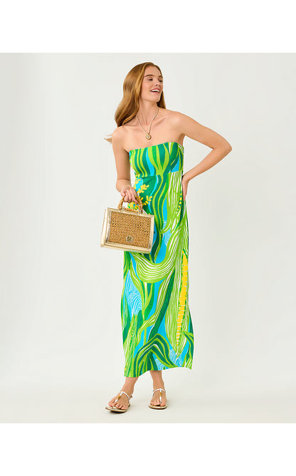 NOA STRAPLESS MAXI DRESS