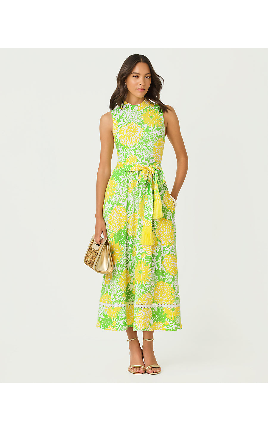 COLMAN MIDI DRESS