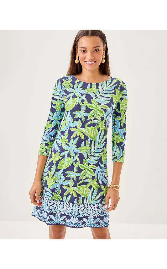 OPHELIA 3/4 SLEEVE DRESS