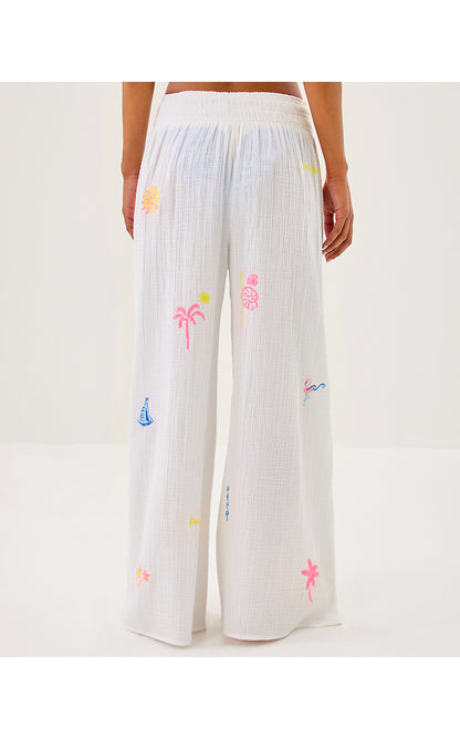 ENZO EMBROIDERED PANT COV
