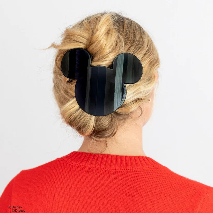 Flat Hair Clip - Large - Mickey Mouse Shaped