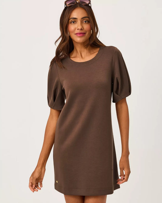 SEMANA BUBBLE SLEEVE DRES