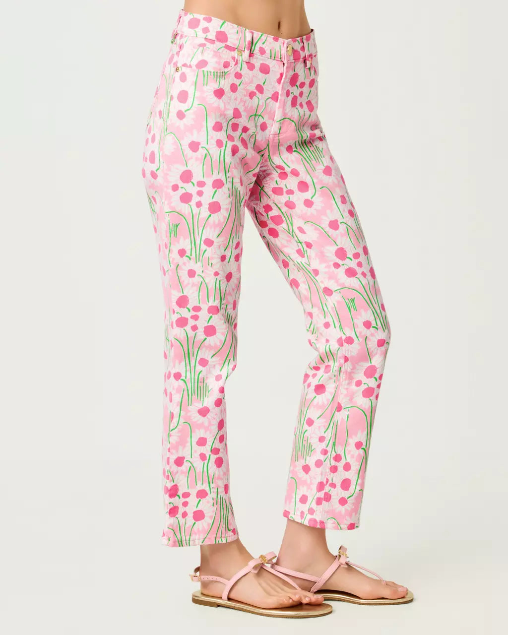 ANNET HIGH RISE CROP FLAR
