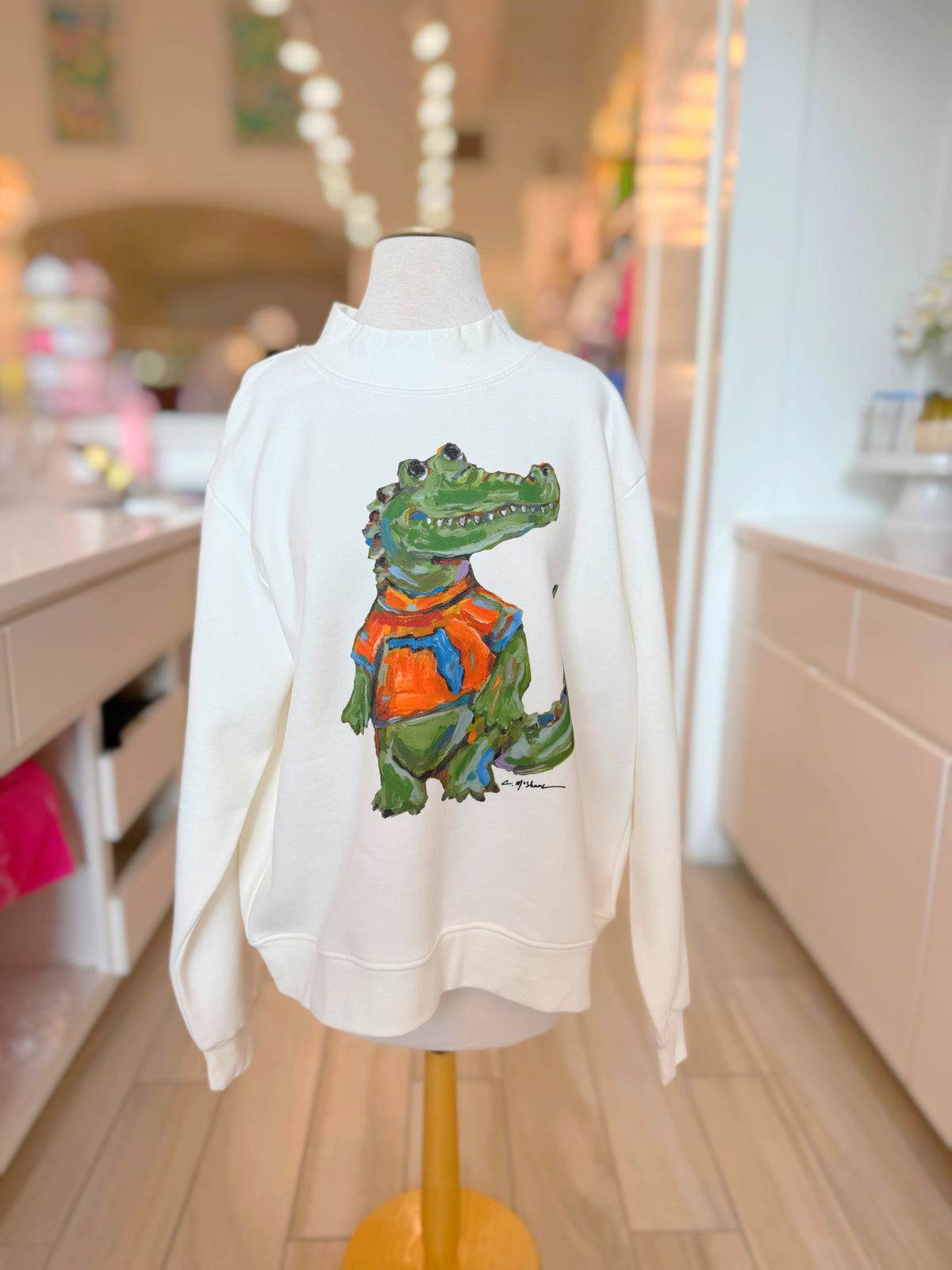 Gator Mock Neck