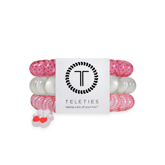 CHERRY BOMB LARGE HAIR TIES