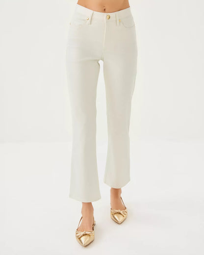 LIZA SHIMMER CROP FLARE