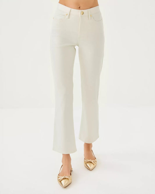 LIZA SHIMMER CROP FLARE
