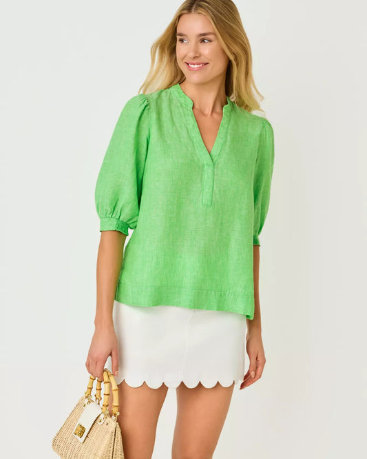 MIALEIGH ELBOW SLEEVE LIN