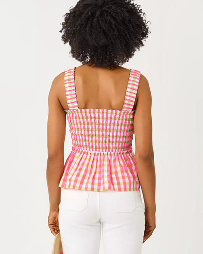 HADLY SMOCKED TOP