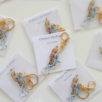 "Seminole" Bag Charm