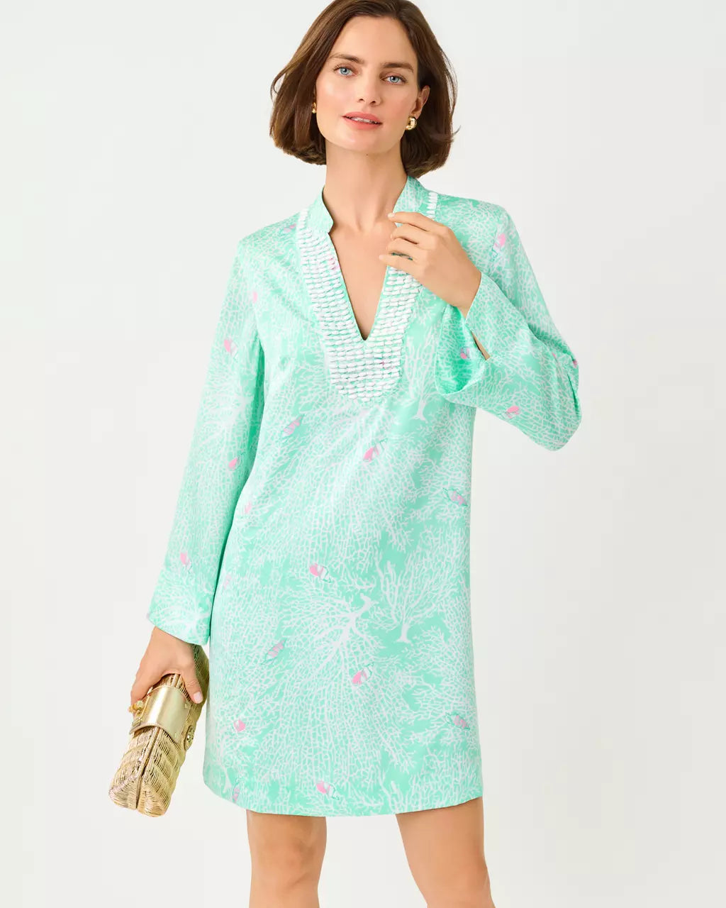 IRELLA CAFTAN DRESS