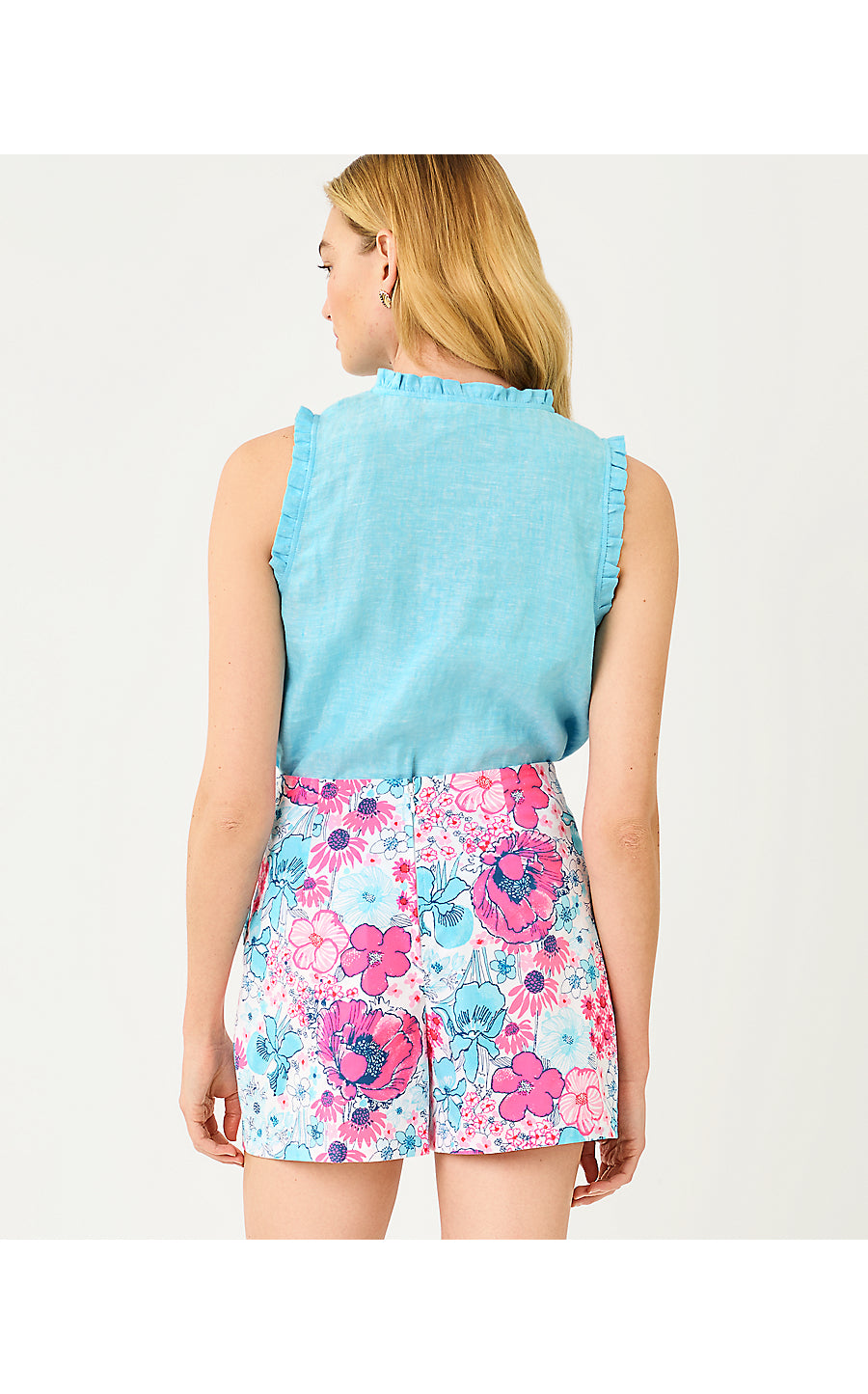 KAVALLA SLEEVELESS RUFFLE