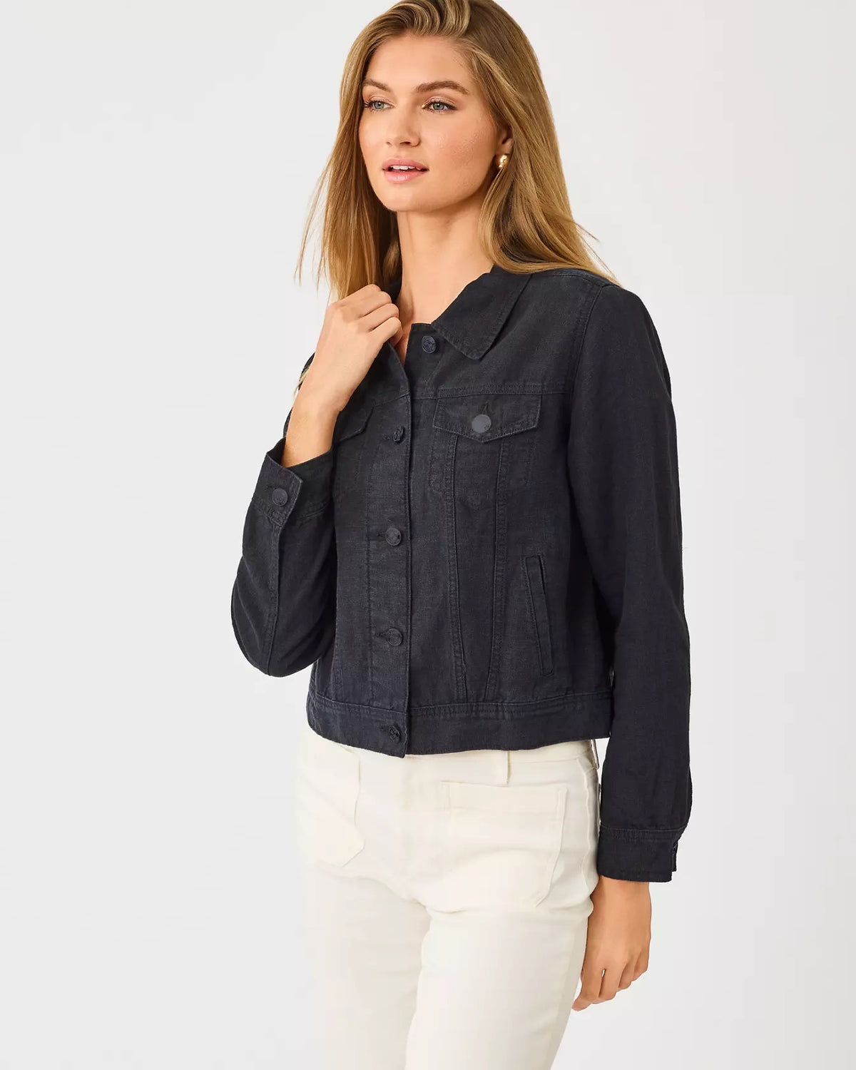 SEASPRAY LINEN JACKET