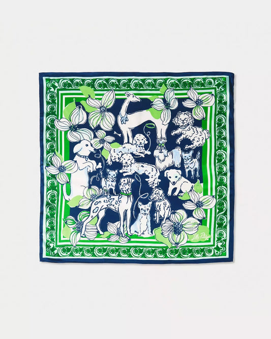 POINCIANA SILK SCARF