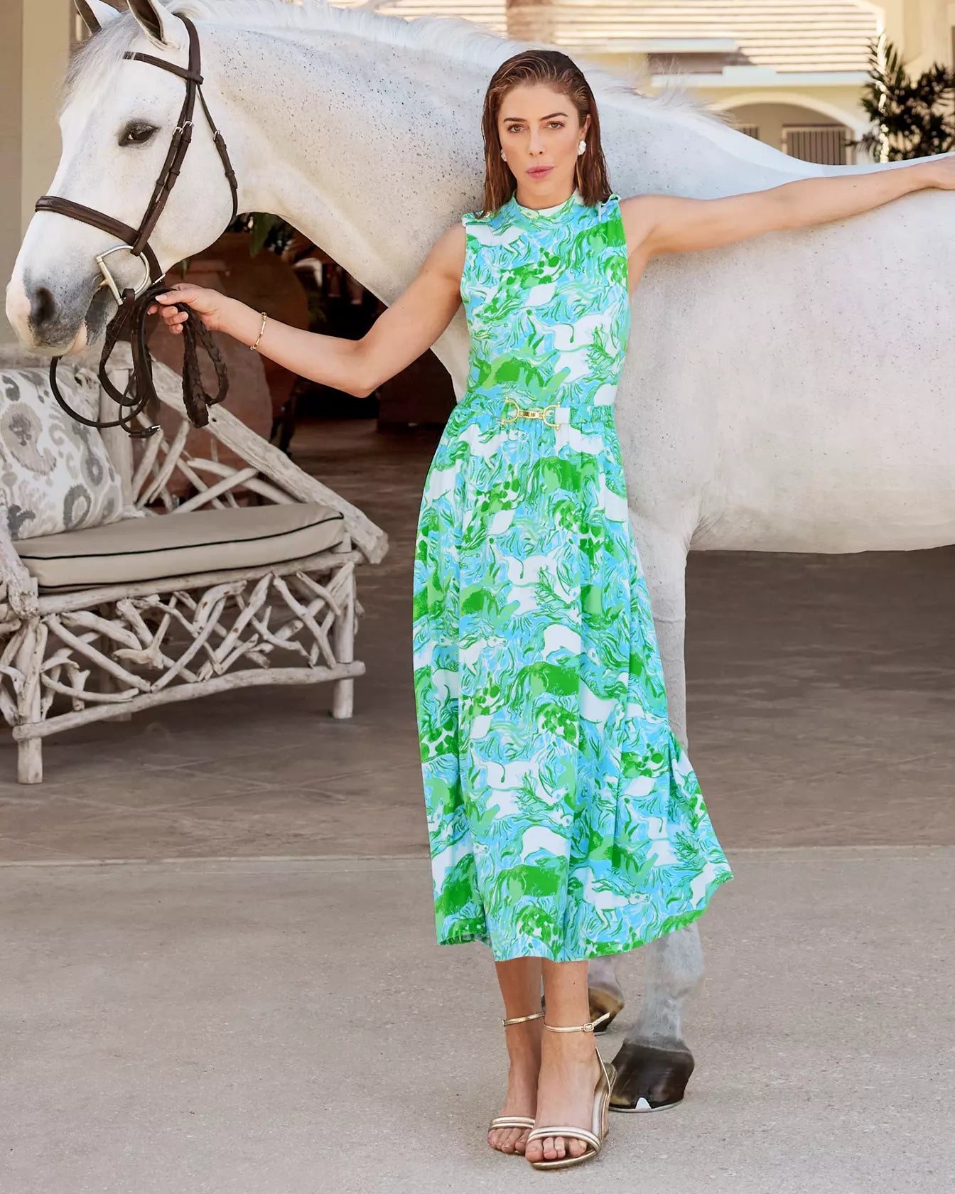 COLMAN MIDI DRESS