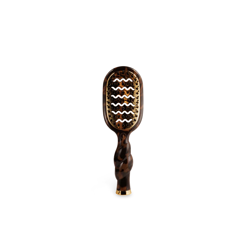MINI VENTED HAIR BRUSH - TORTOISE