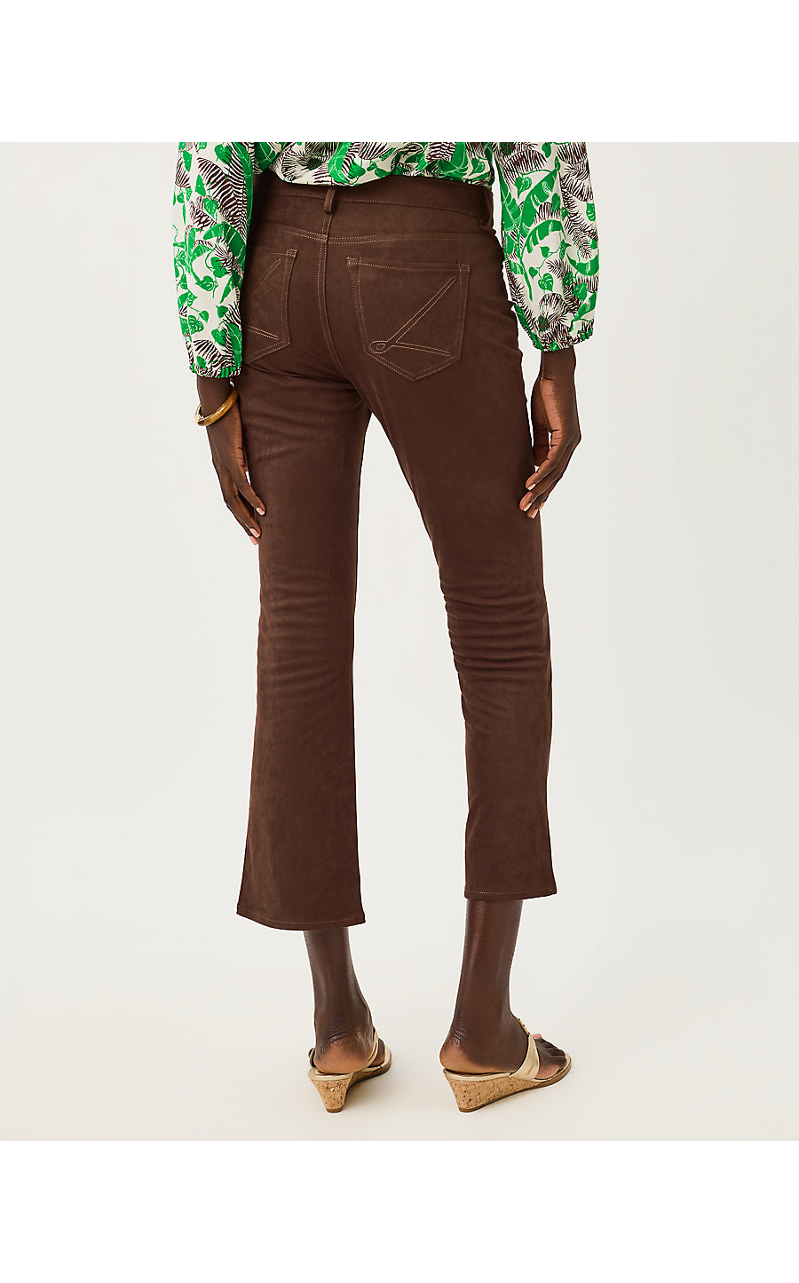 ANNET HIGH RISE CROP FLAR